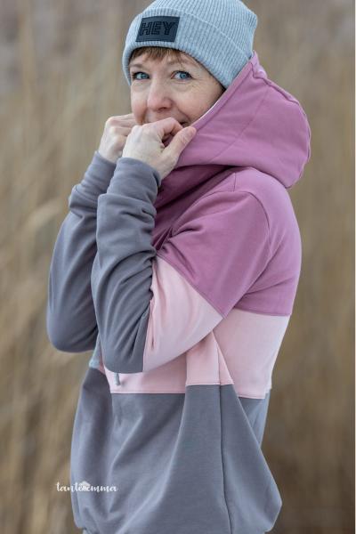 Fadenkäfer Papierschnittmuster Toni Damen Hoodie